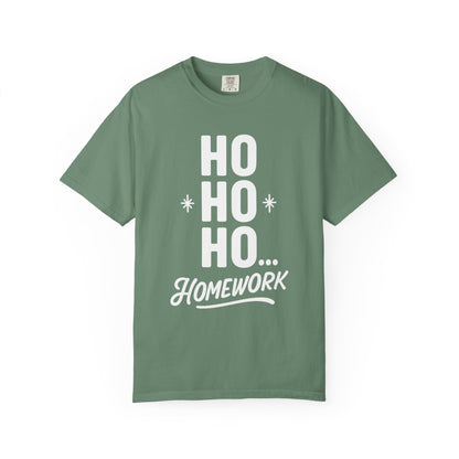 Ho Ho Ho Homework Tee