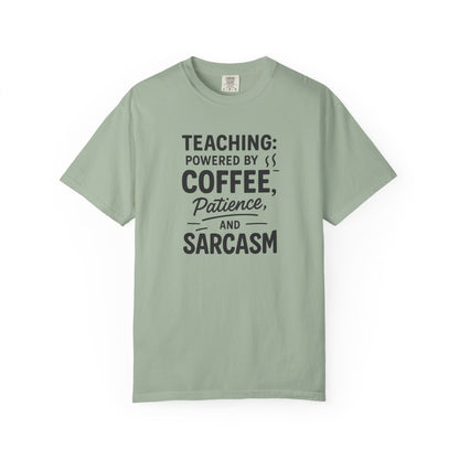 Teacher Coffee Sarcasm Tee