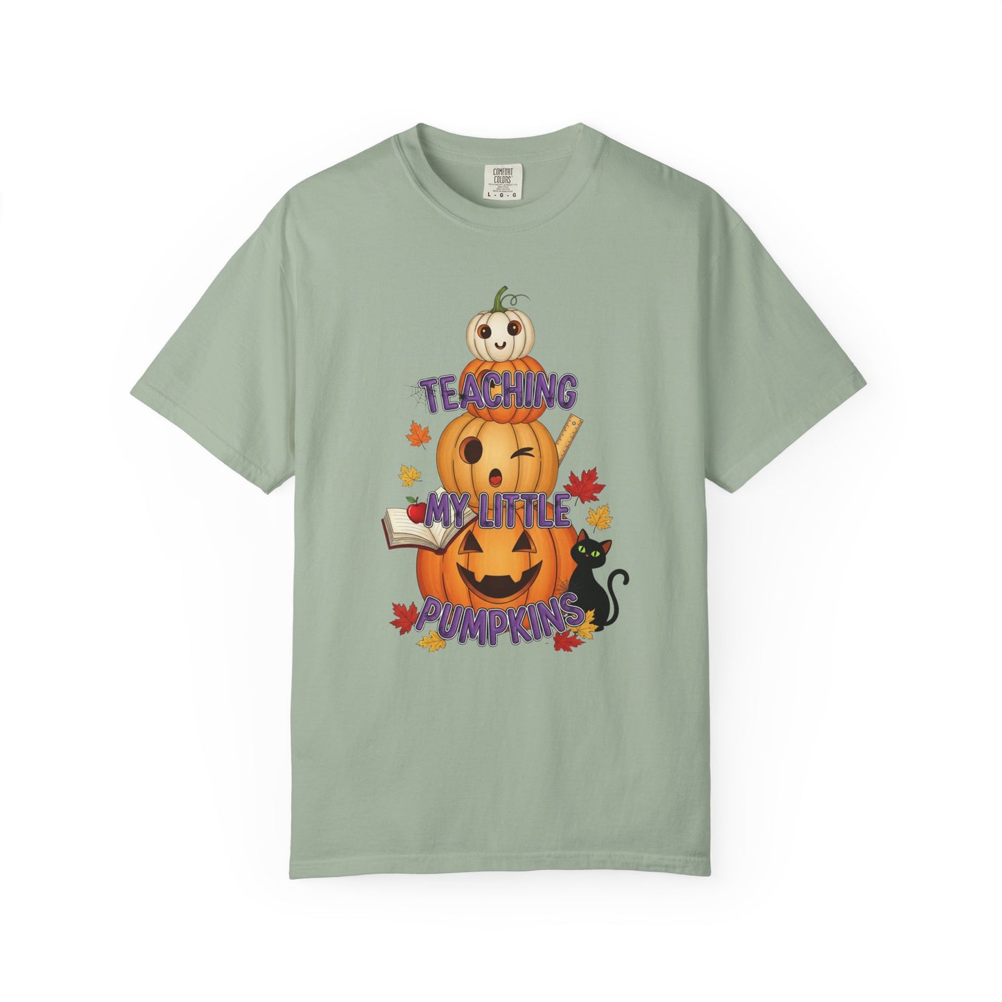 Teacher Pumpkins Halloween Tee