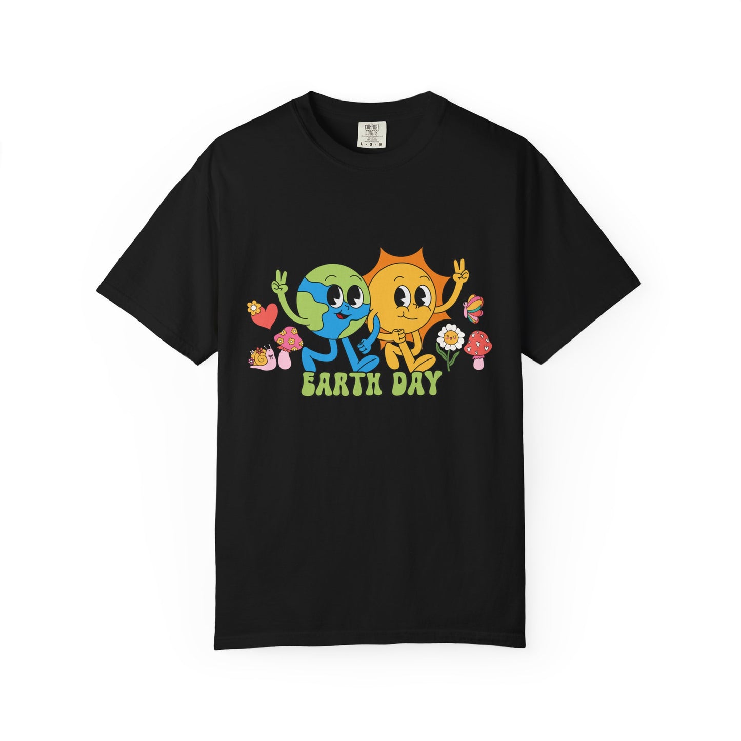 Earth Day Retro Sun Tee