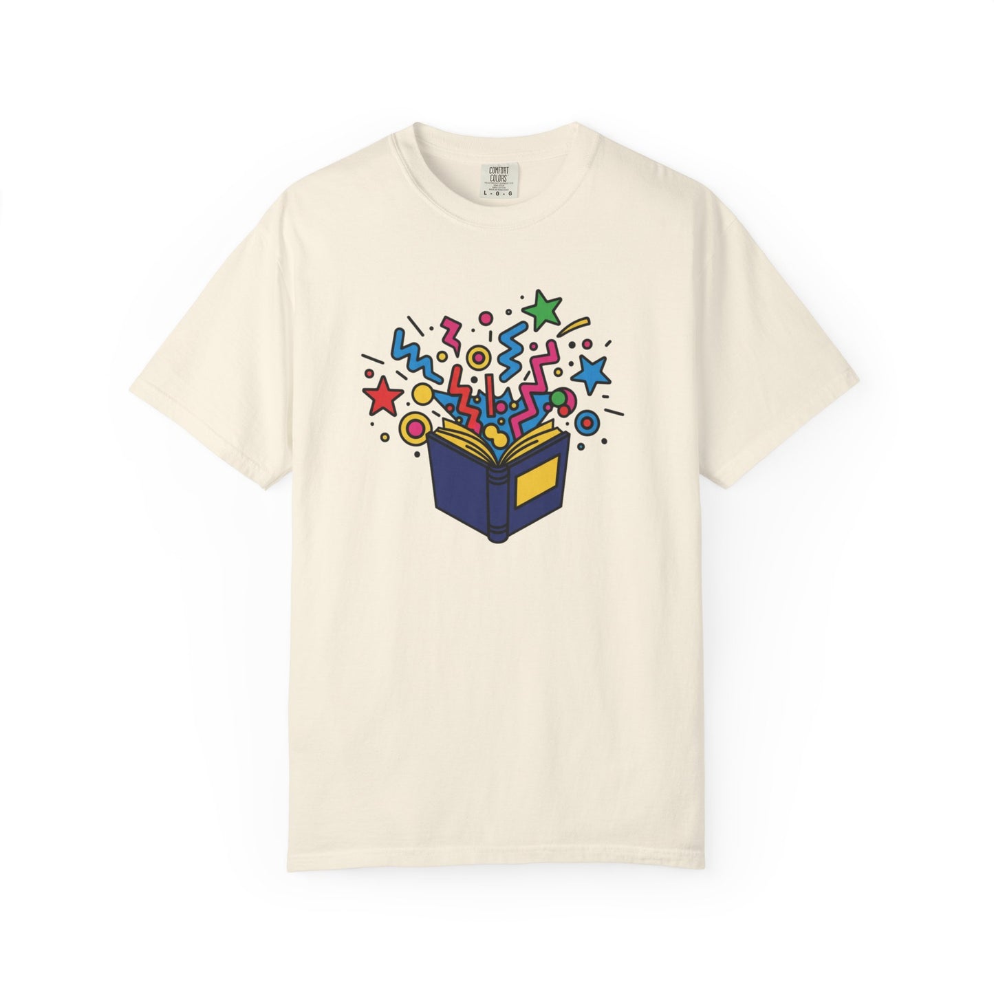 Bright 90's Book Tee