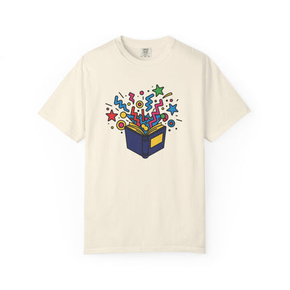 Bright 90's Book Tee
