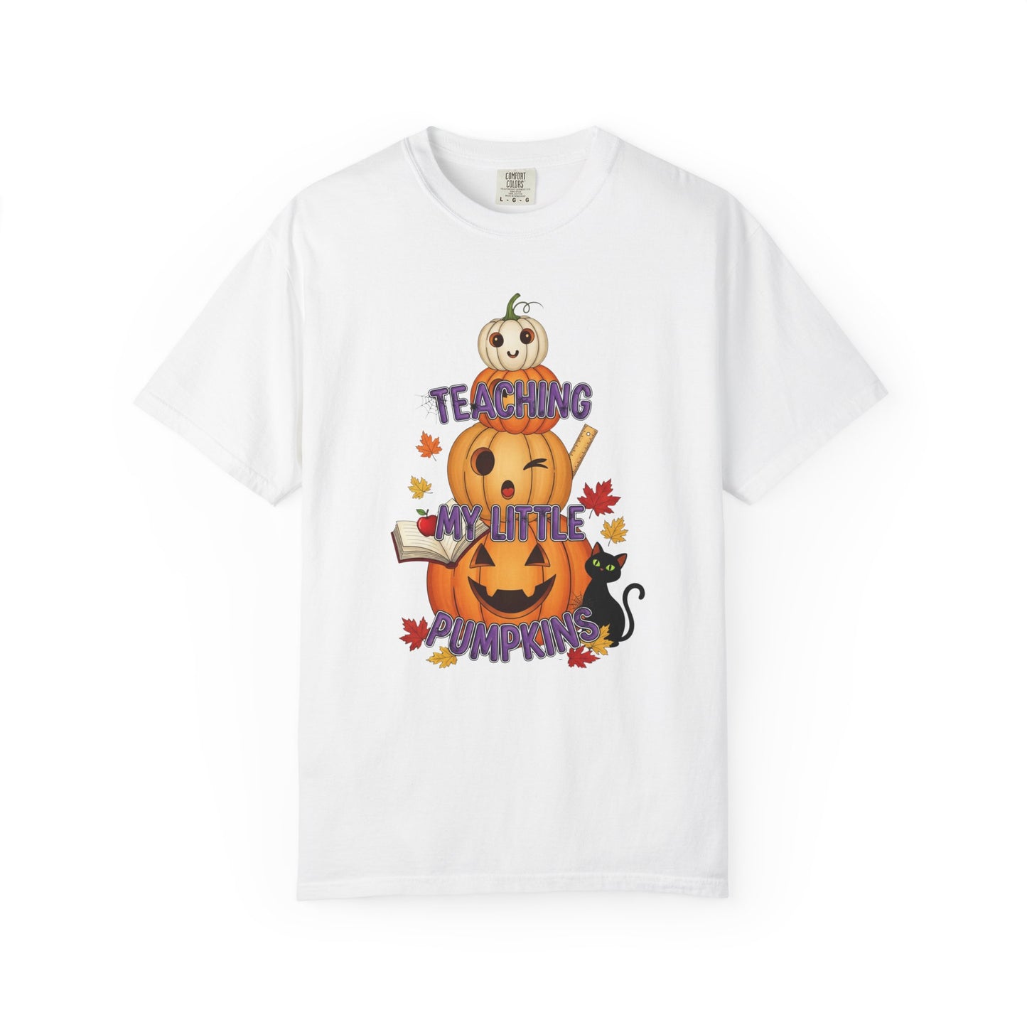 Teacher Pumpkins Halloween Tee