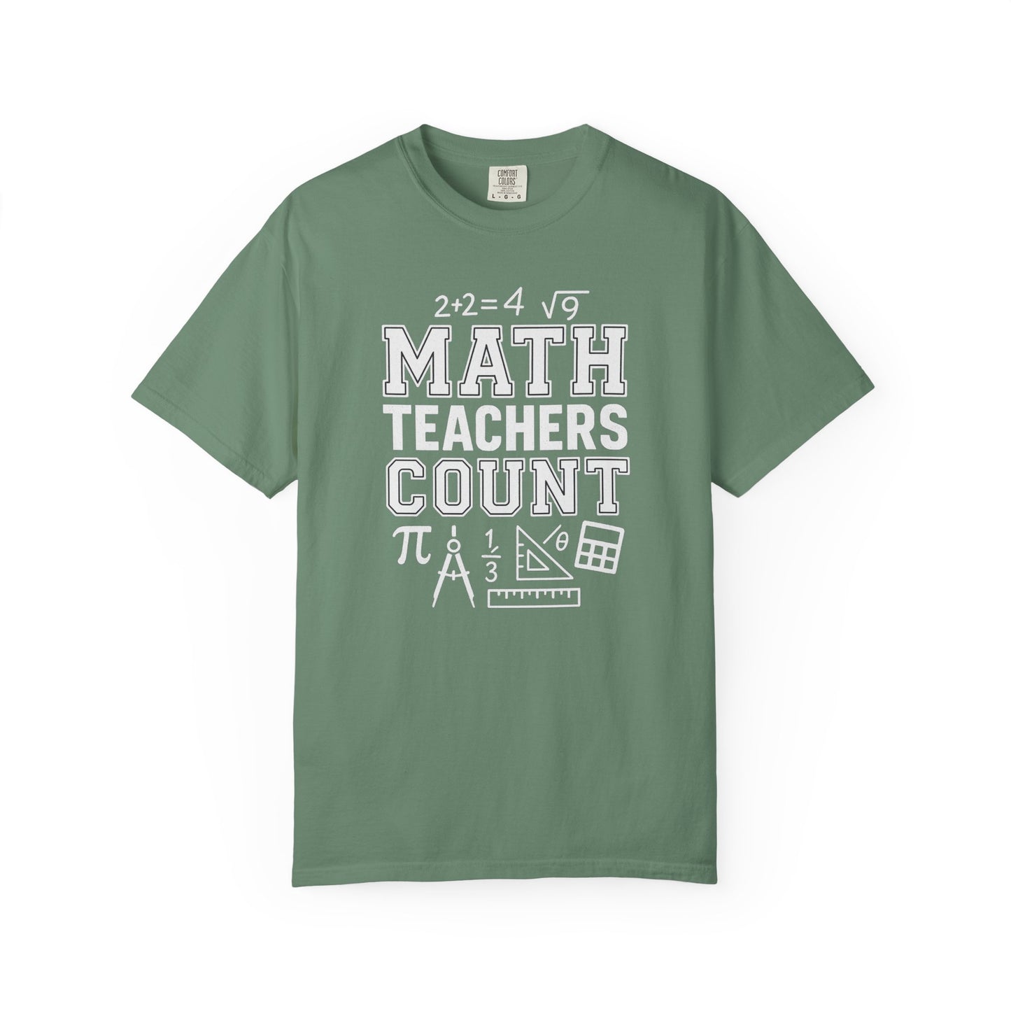Math Teacher Count Tee