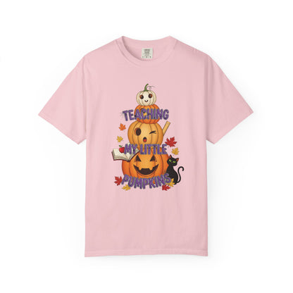 Teacher Pumpkins Halloween Tee