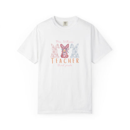Personalized Lace Bunny Tee
