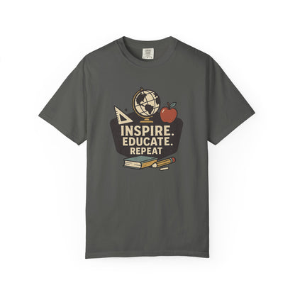 Inspire Educate Repeat Tee