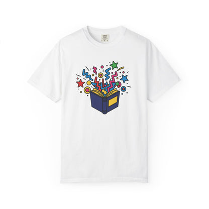 Bright 90's Book Tee
