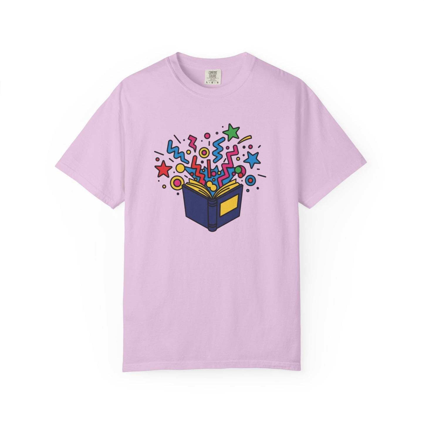 Bright 90's Book Tee