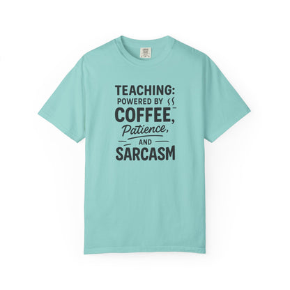 Teacher Coffee Sarcasm Tee