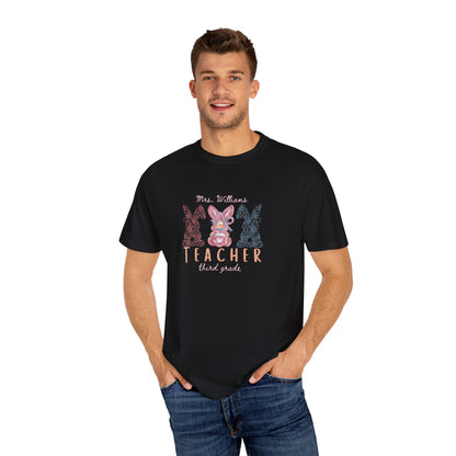 Personalized Lace Bunny Tee