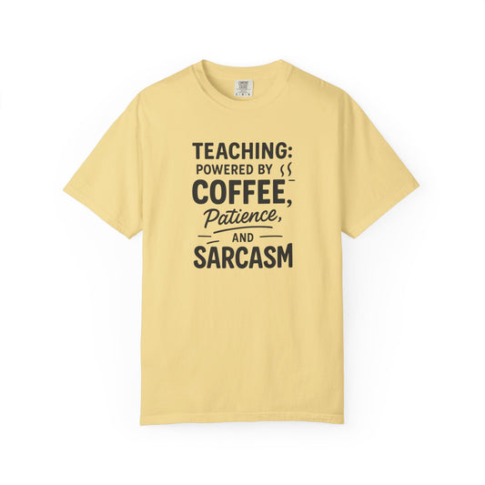 Teacher Coffee Sarcasm Tee