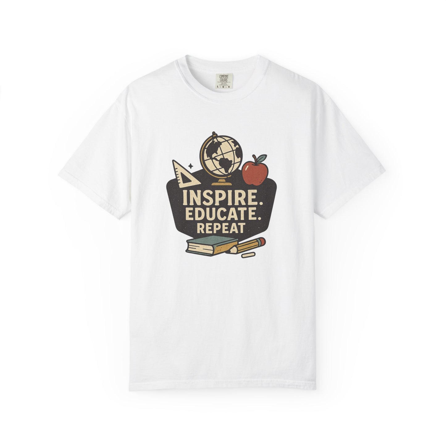 Inspire Educate Repeat Tee