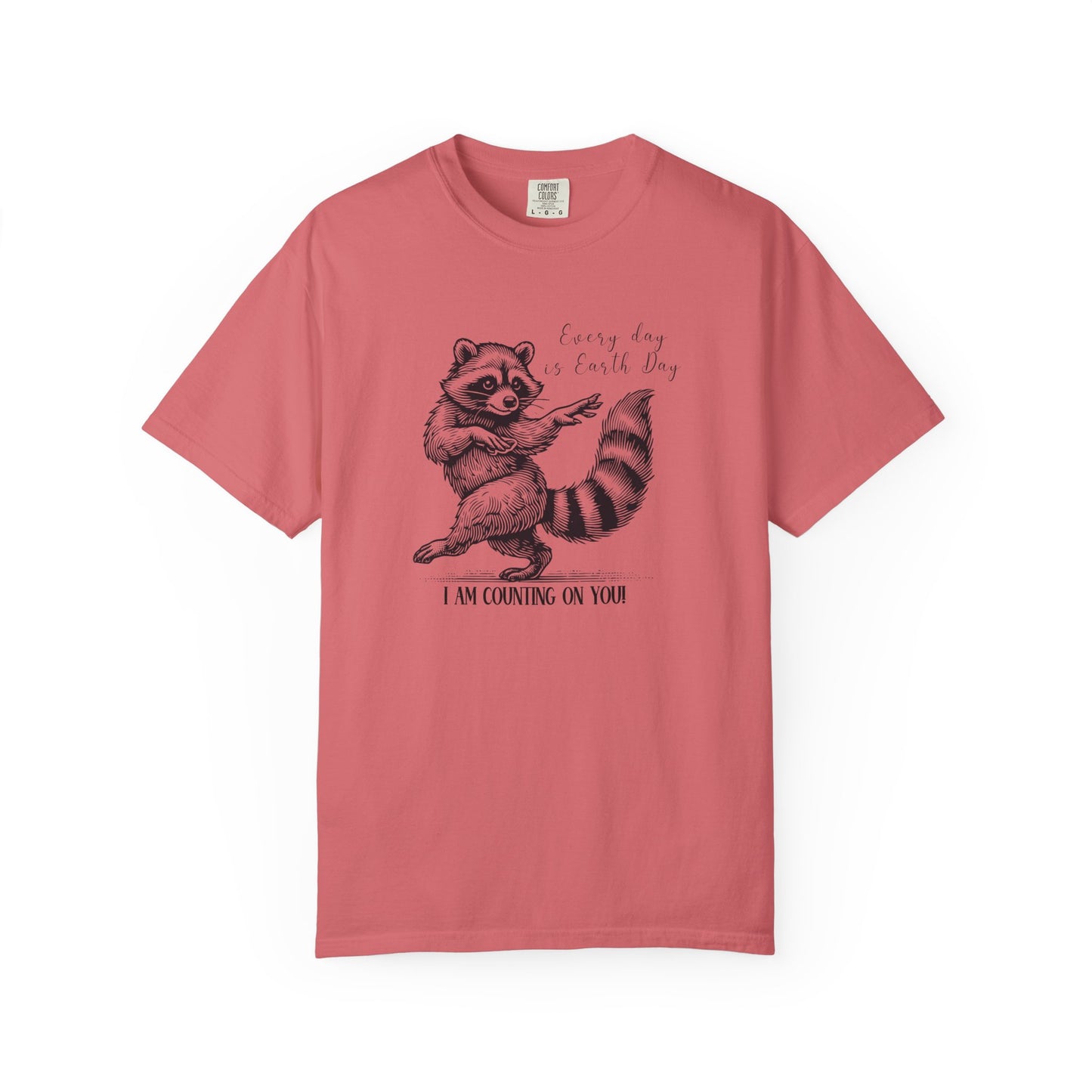 Earth Day Raccoon Tee