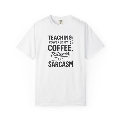 Teacher Coffee Sarcasm Tee